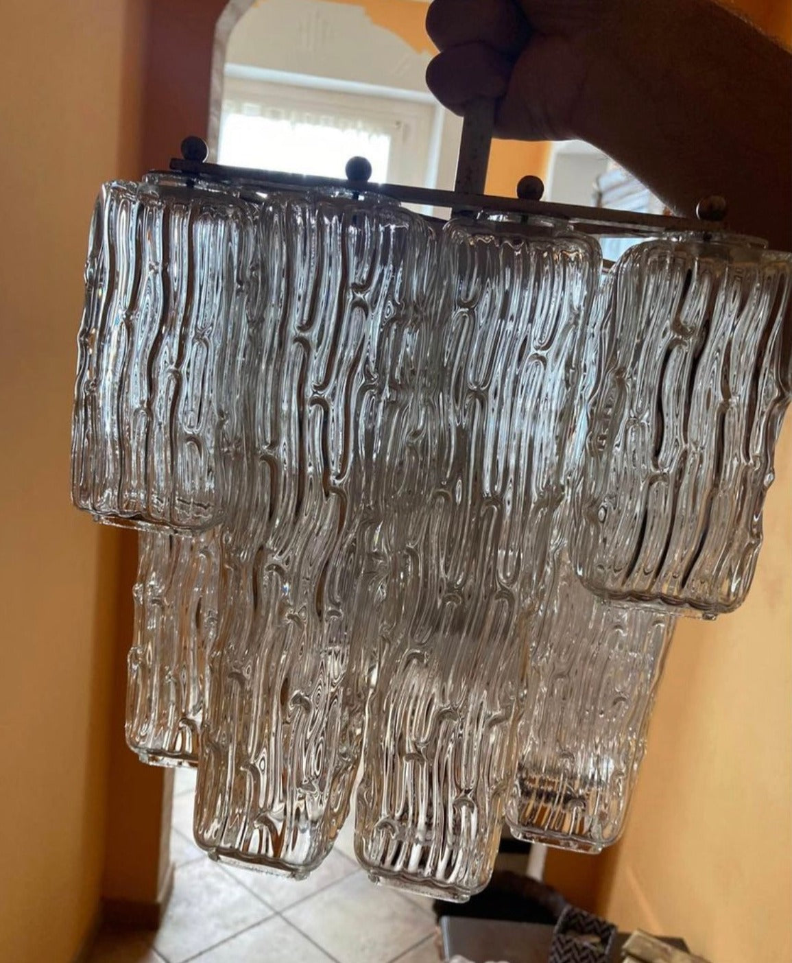 Murano pendant chandelier