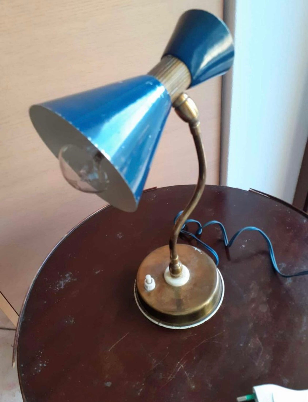 Lampada Da Tavolo Anni 50/60 (Stilnovo Arredoluce Sarfatti)