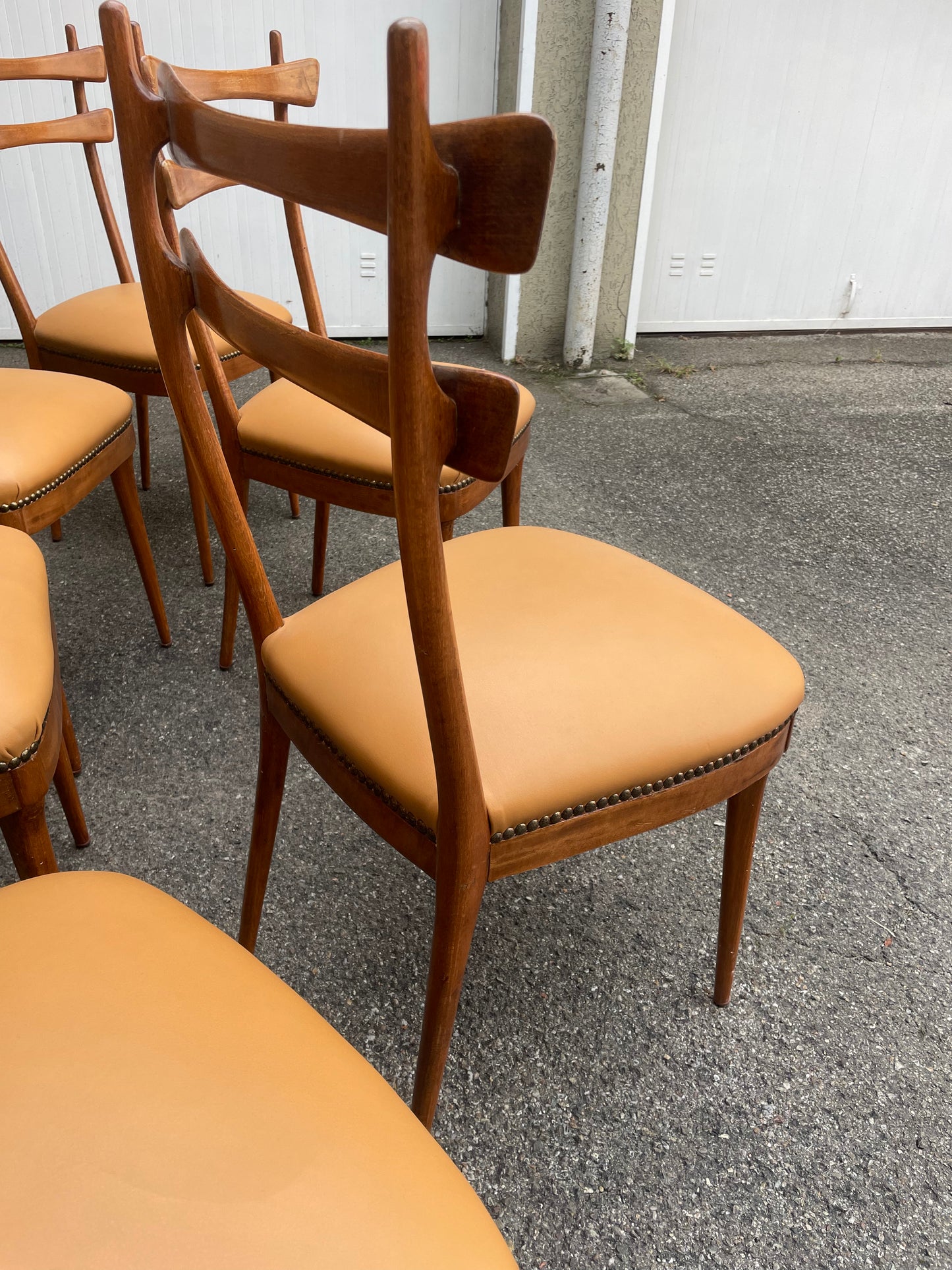 Set di 6 sedie anni 50/60 stile Ico Parisi
