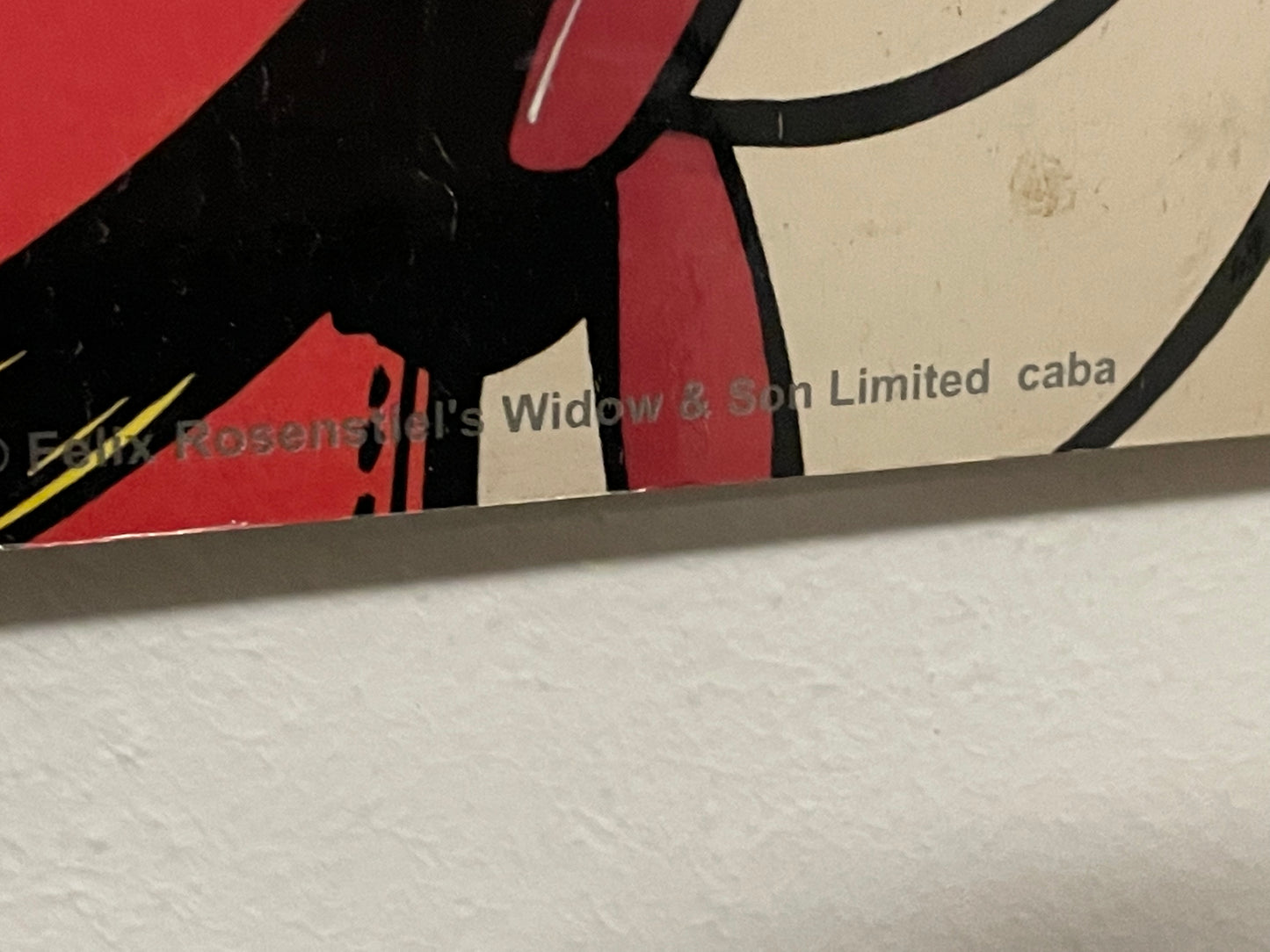 RARE Vintage 1999 SHHH Pop Art Print DEBORAH AZZOPARDI Solmyra for IKEA