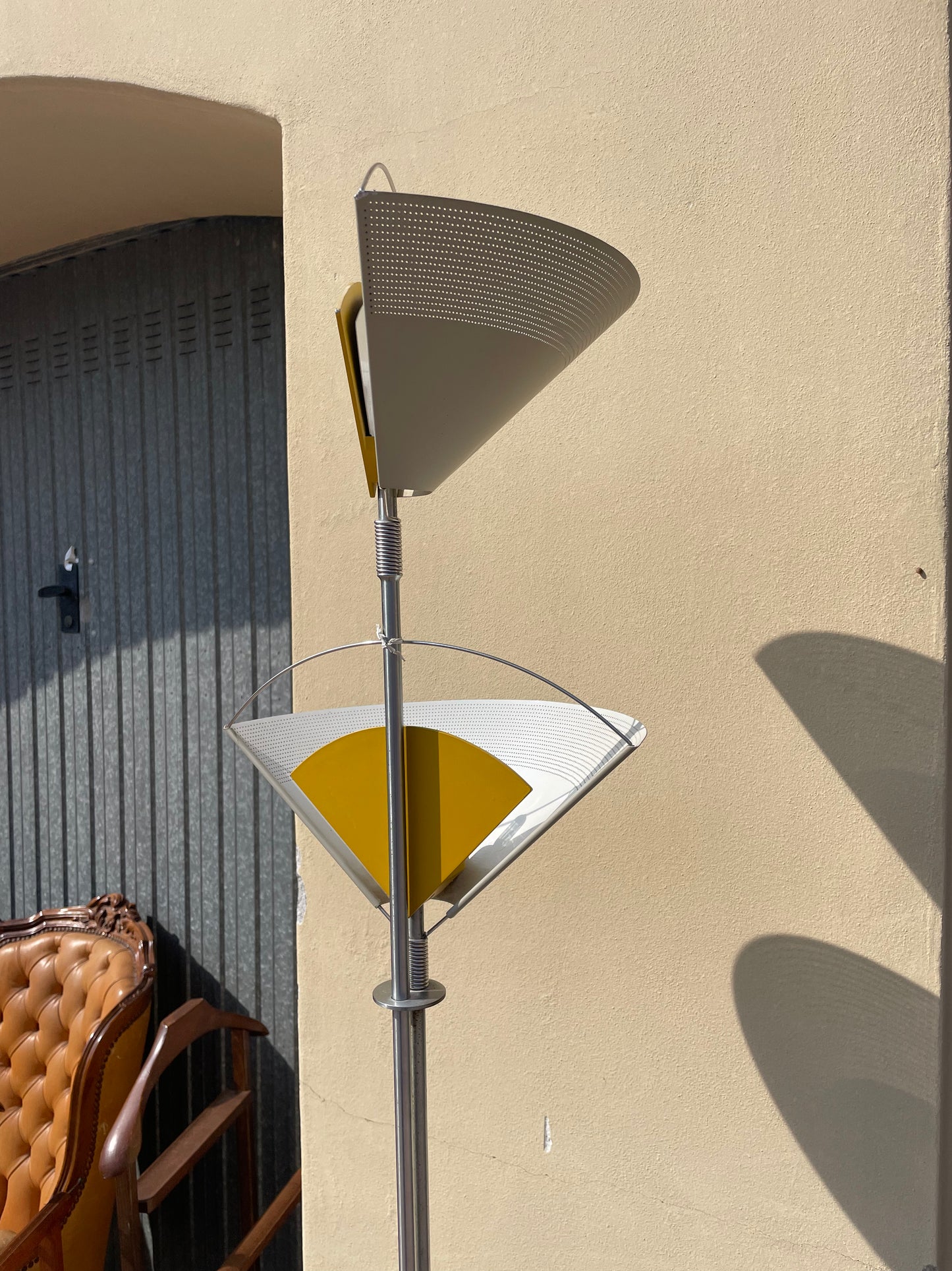 Sintheto floor lamp by Ferdinand Porsche for Luci