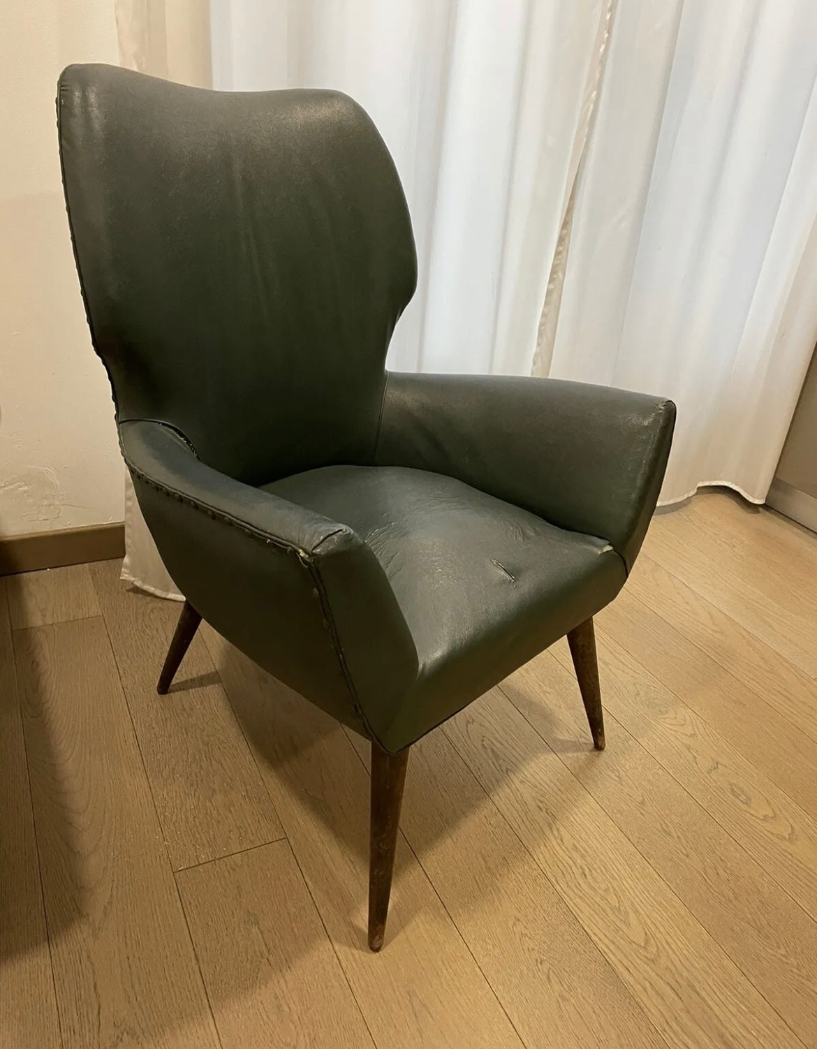 Pair of 1950s armchairs