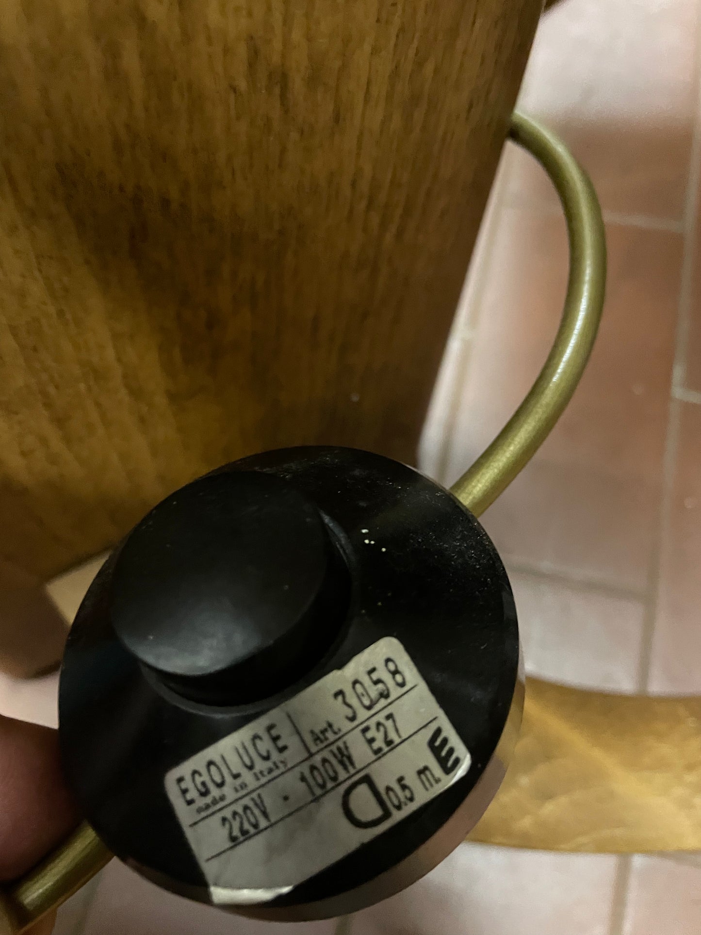 Egoluce arched floor lamp