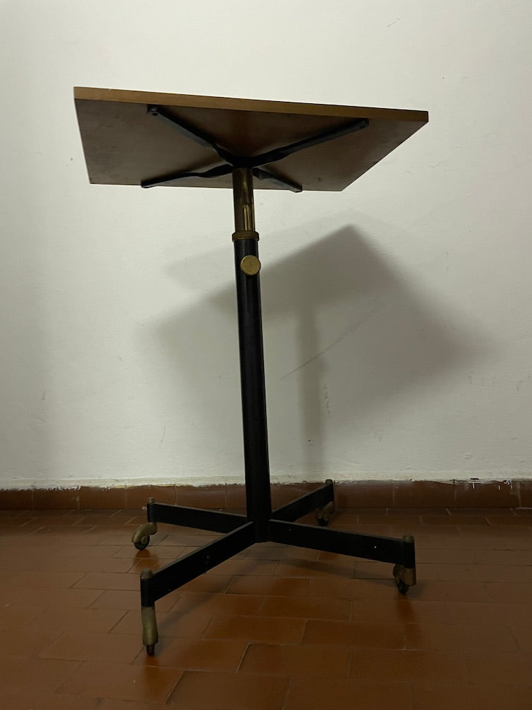 Table basse à roulettes par Ignazio Gardella pour Azucena, 1950