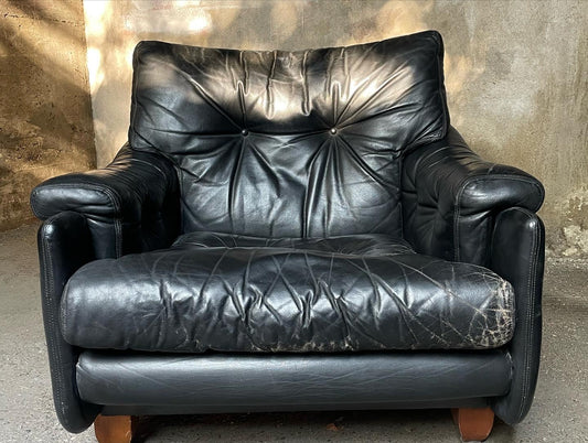 70s Tobia Scarpa Coronado style armchairs