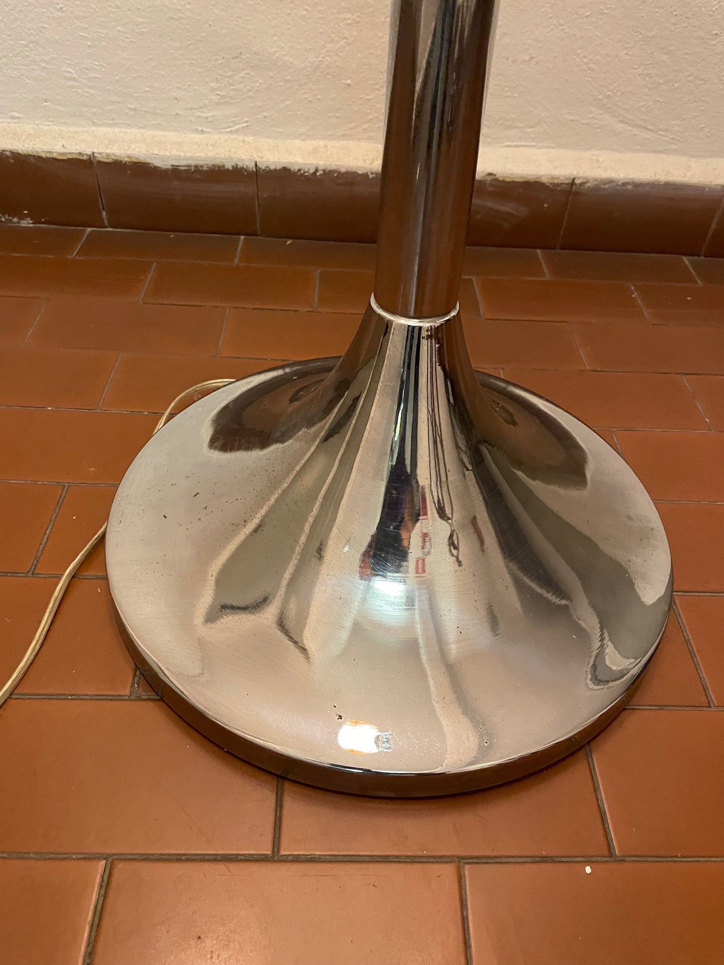 Murano glass bowls floor lamp Mazzega